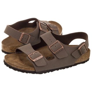 Sandały Birkenstock Milano BF Nubuck Mocca 634503