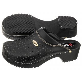 Drewniaki Buxa Supercomfort Czarne F11