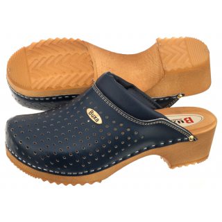 Drewniaki Buxa Supercomfort Granatowe F11
