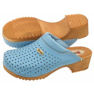 Drewniaki Buxa Supercomfort Niebieskie F11
