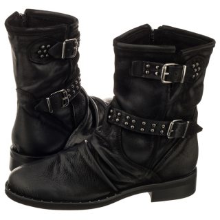 Botki Venezia Czarne 2516B NAB NER