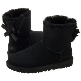 Buty UGG W Mini Bailey Bow II 1016501 W/BLK