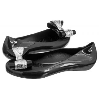 Baleriny Zaxy Pop Glam II Fem 82299/01003 Czarne 