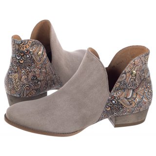 Botki Maciejka Beżowe 04091-04/00-5