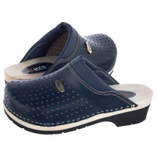 Drewniaki Buxa Supercomfort Granatowe FPU11