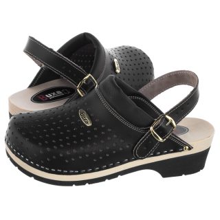 Drewniaki Buxa Supercomfort Czarne FPU11p