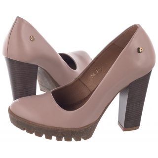 Czółenka Maciejka Beżowe 02629-28/00-1