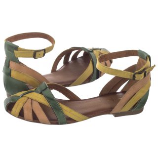 Sandały Maciejka Zielone 01924-09/00-8