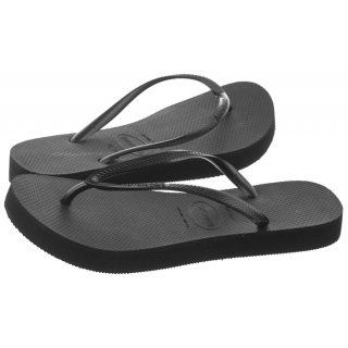 Japonki Havaianas Slim Flatform FC Black 4144537-0090