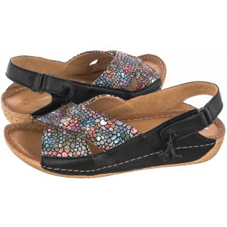 Sandały Maciejka Czarne 00994-57/00-5