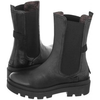 Botki FLY London Judy Nappa Black P144819000