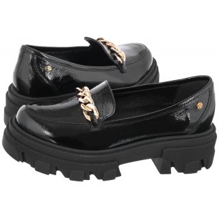 Mokasyny Maciejka Czarne Naplak 2850J-01/00-1