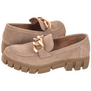 Mokasyny Nessi Beżowe 21085 W1