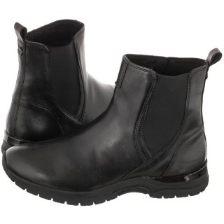Botki Caprice Czarne 9-25450-27 022 Black Nappa
