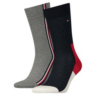 Skarpety 2 pary Tommy Hilfiger Men Iconic Hidden Sock 2P Tommy Original 471010001 085 039