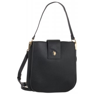 Torebka U.S. Polo Assn. Jones 3 Compart Hobo Pu Black BIUJE5300WVP000