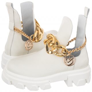 Botki Carinii Białe B7257-I81-000-000-E33