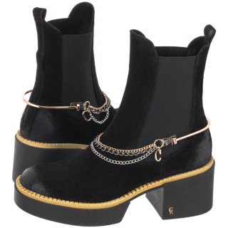 Botki Carinii Czarne B7720-H20-000-000-000