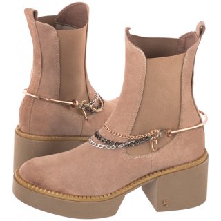 Botki Carinii Beżowe B7720-O17-000-000-F02