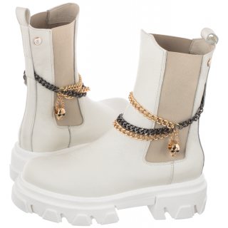 Botki Carinii Białe B5962-R32-000-000-E33