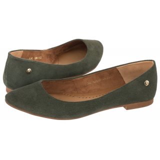 Baleriny Maciejka Zielone/Oliwkowe 04100-45/00-8