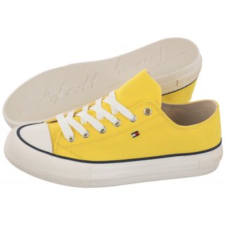 Trampki Tommy Hilfiger Low Cut Lace-Up Sneaker Yellow T3A4-32118-0890 200