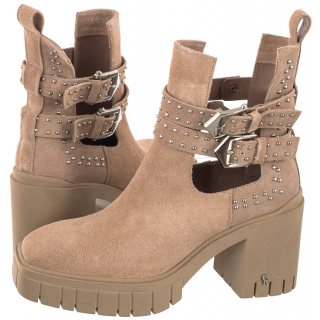 Botki Carinii Beżowe B7916-O17-000-000-E88