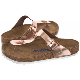 Japonki Birkenstock Gizeh BS Soft Footbed Metallic Copper 1005048