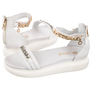 Sandały Carinii Białe B7249-L46-000-000-E48