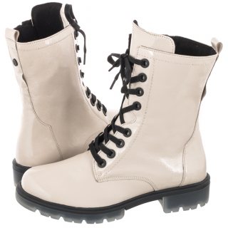 Botki Caprice Białe 9-25251-29 138 Snow Naplak