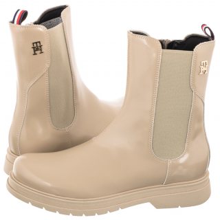 Botki Tommy Hilfiger Chelsea Boot Beige T4A5-32407-1453 500