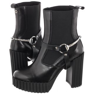 Botki Carinii Czarne B8439-E50-000-000-F10