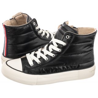 Trampki Tommy Hilfiger High Top Lace-Up- Sneaker Black T3A9-32290-1437999