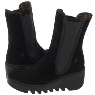 Sztyblety FLY London Byro Oil Suede Black P501395000