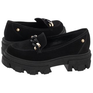 Mokasyny Maciejka Czarne 2850J-20/00-1