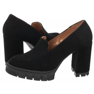 Półbuty Maciejka Czarne 2950J-01/00-1