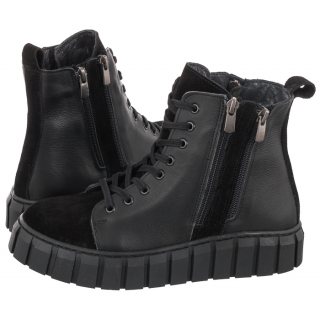 Botki Venezia Czarne 13212101 BLACK