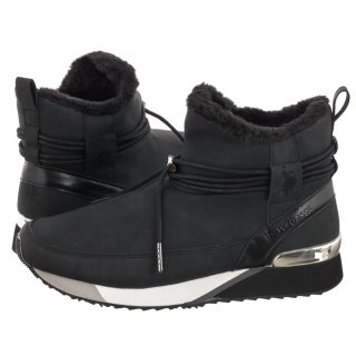 Botki U.S. Polo Assn. Frida009 Blk FRIDA009W/BUY1