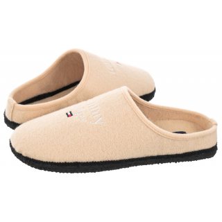 Kapcie Tommy Hilfiger Indoor Slipper T3A0-32441-1506 500 Beige