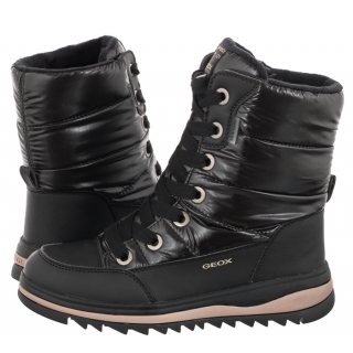 Śniegowce Geox J Adelhide G.Babx A Black J16EWA 0LVBC C9999