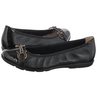 Baleriny Caprice Czarne 9-22172-20 026 Black Nappa