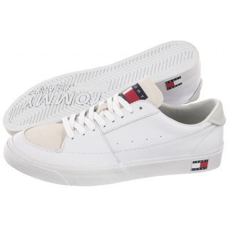 Sneakersy Tommy Hilfiger Tommy Jeans Vulcanized Ess White EM0EM01106 YBR