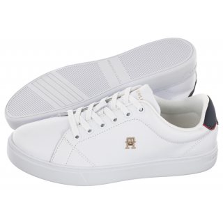 Sneakersy Tommy Hilfiger Elevated Essential Court Sneaker White/Rwb FW0FW06965 0K9