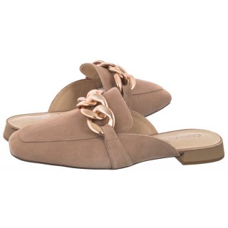 Klapki Caprice Beżowe 9-27104-20 317 Bark Suede