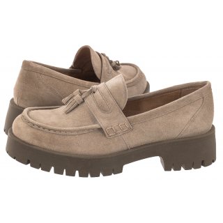 Mokasyny Nessi Beżowe 21079 W1