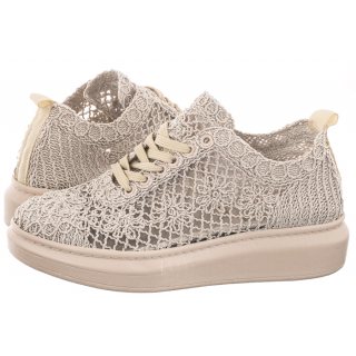 Półbuty Artiker Beżowe 50C1117