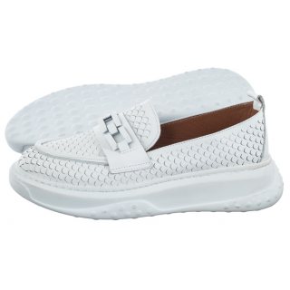 Półbuty Artiker Białe 52C0733