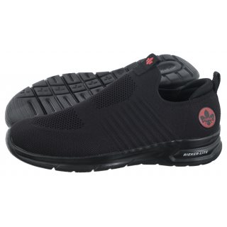 Półbuty Rieker Czarne B7365-00