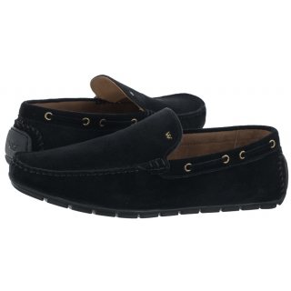 Mokasyny Wojas Czarne 10047-61