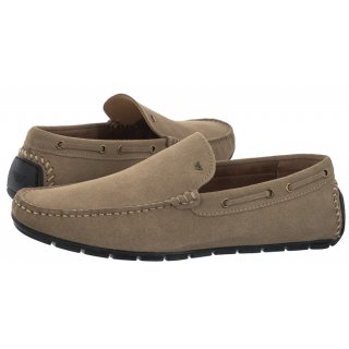 Mokasyny Wojas Beżowe 10047-64